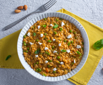 Red Pesto Risotto