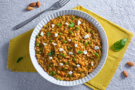 Red Pesto Risotto