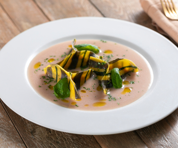 Fish Ravioli with Three Doughs