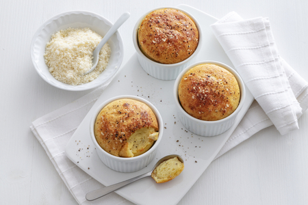Cheese and Pepper Soufflé