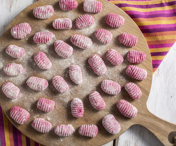 Beet Gnocchi