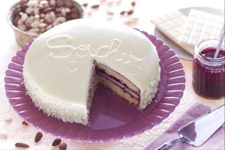 White Chocolate Sacher