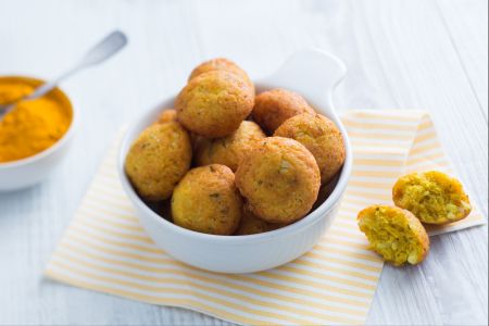 Cauliflower and Turmeric Balls