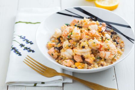 Fregola with Fish Ragù