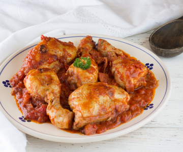 Chicken with Prosciutto and Tomato