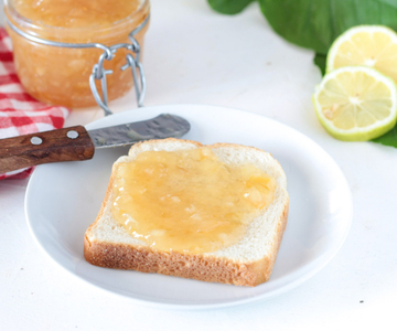 Lemon jam without peel