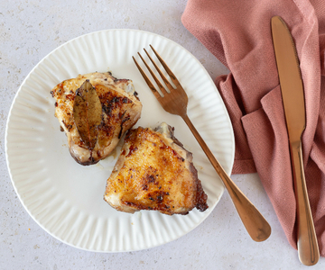 Chicken Thighs in a Pan