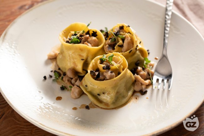 Stuffed Pappardelle with Rabbit Ragù - Italian recipes by GialloZafferano