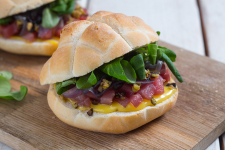 Tuna and Onion Sandwich