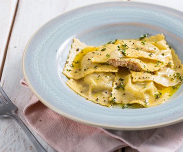 Sausage and Potato Tortelli