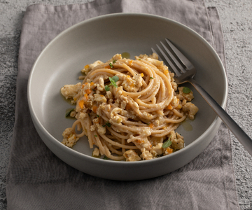 Spaghetti with Chicken Ragù