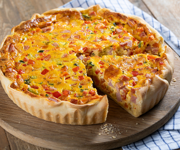 Fridge-Clearing Quiche