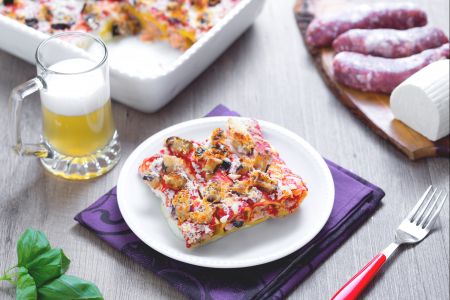Eggplant Cannelloni with Beer
