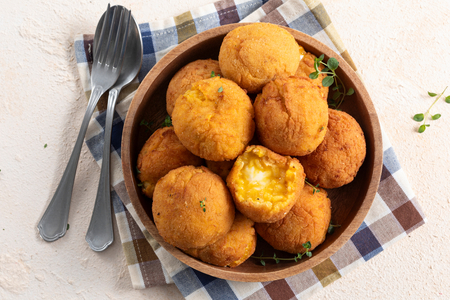 Pumpkin and Stracchino Rice Croquettes