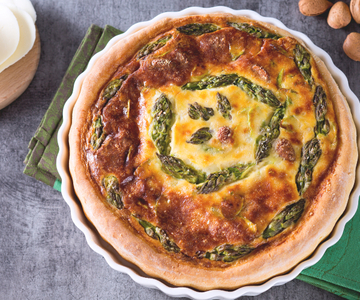 Savory Asparagus Pie