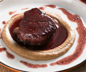 Beef Tenderloin with Amarone Wine Sauce