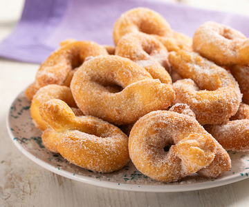 Donuts without rising and without eggs