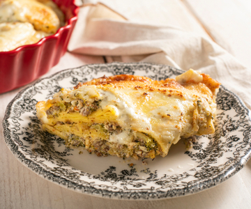 Stuffed Crepes with Ricotta, Broccoli, and Sausage