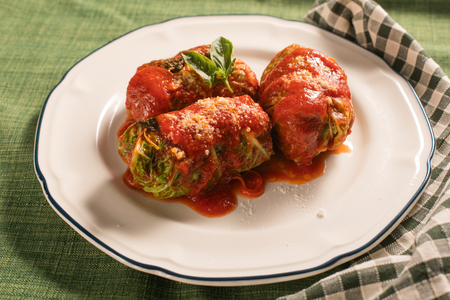 Cabbage Rolls with Meat