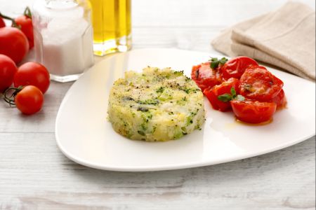 Cod medallions with broccolini