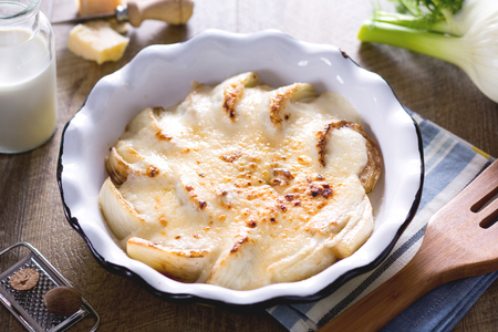 Fennel Gratin with Bechamel