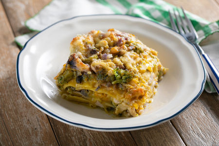 Light Vegetarian Lasagna