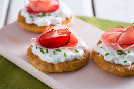 Savory mini flatbreads