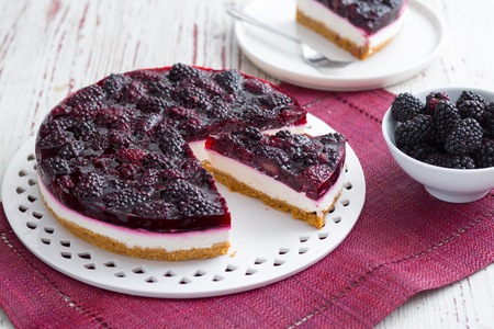 Blackberry Cheesecake