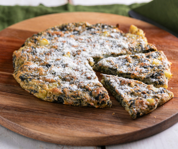 Asymmetric Friarielli Pizza