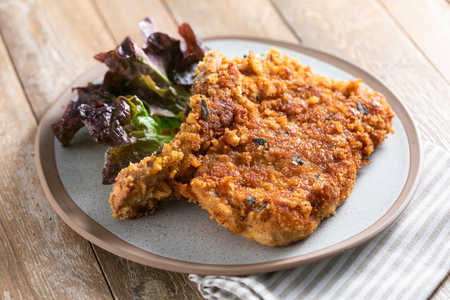 Aromatic Milanese veal cutlet