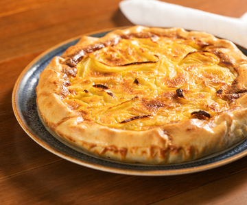 Onion quiche