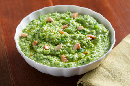 Zucchini and Almond Pesto