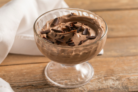 Mascarpone and chocolate diplomat cream
