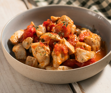 Mediterranean chicken bites