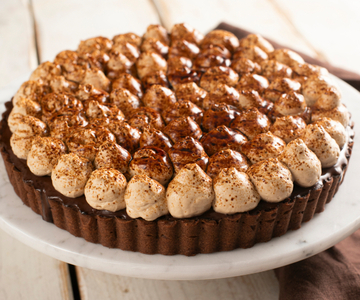 Gourmet Chocolate and Coffee Tart