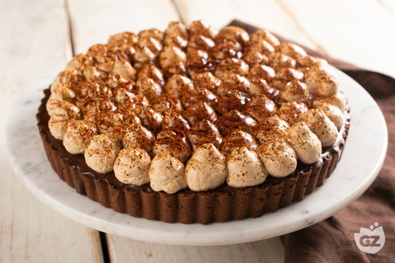 Gourmet Chocolate and Coffee Tart