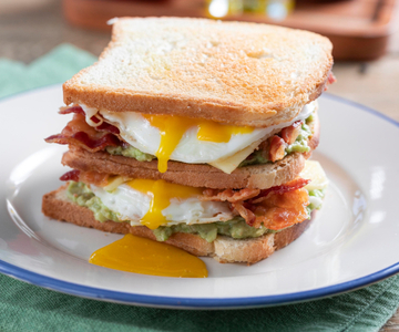 Canadian breakfast sandwich