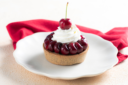 Coffee and Cherry Tartlets