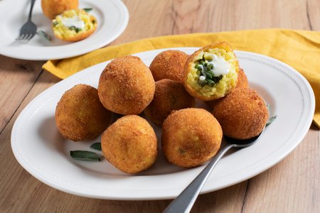Green bean arancini