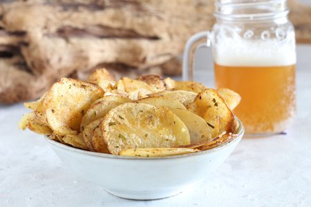 Crispy Air Fryer Potato Chips