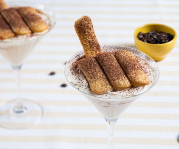 Tiramisu with Coffee Cream and Pavesini