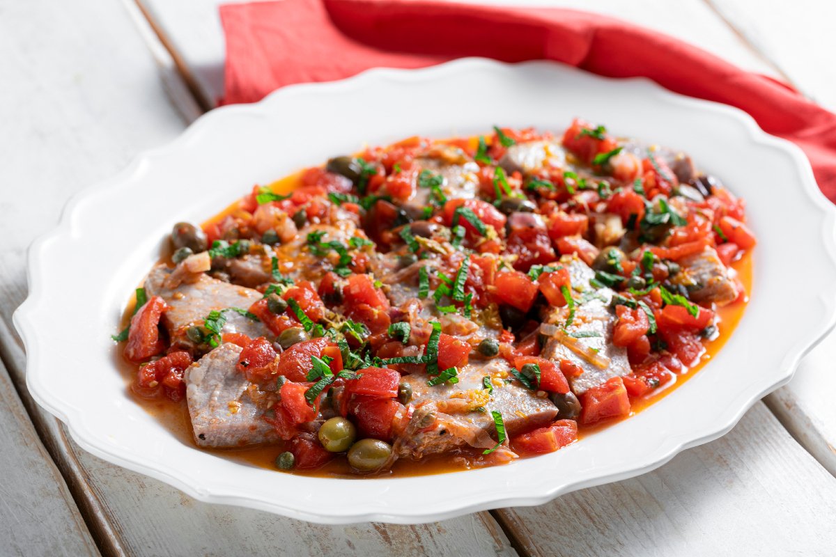 Sicilian-style tuna