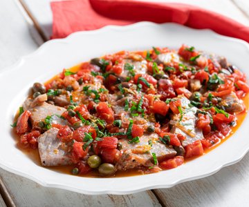 Sicilian-style tuna