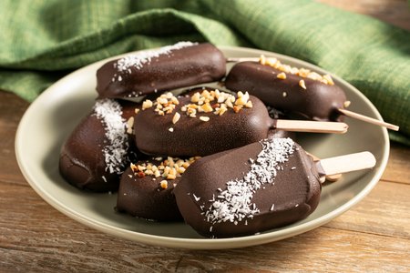 Greek yogurt popsicles
