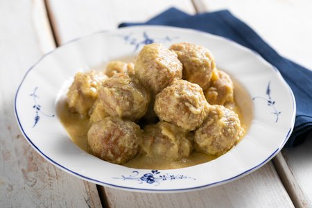 Orange Cauliflower Meatballs