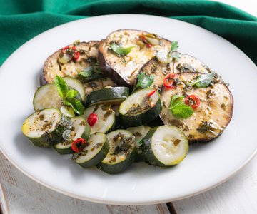 Marinated Zucchini and Eggplant