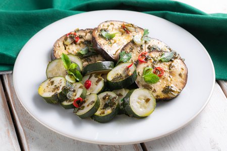 Marinated Zucchini and Eggplant