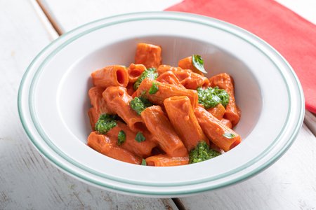 Pasta with the Three P's
