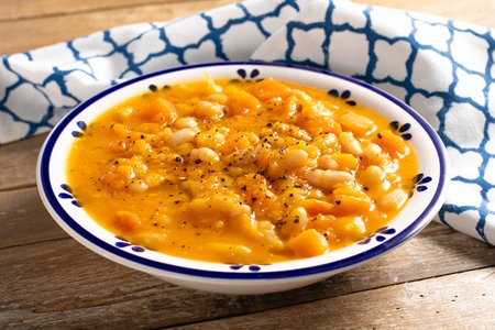 Pumpkin and Bean Soup