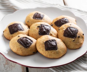 Chocolate spoon cookies